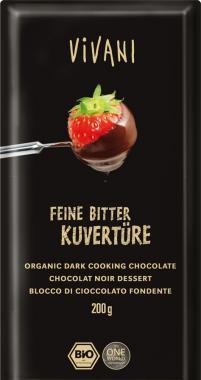 Čokoláda na vaření hořká VIVANI 200g-BIO