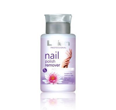 Lilien odlakovač s pumpou růžový 200ml