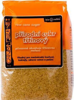 Surový přírodní třtinový cukr 1 kg